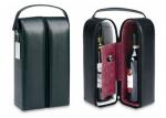 Bonded Leather Wine Tote, Leather Wine Totes, Bags