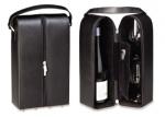 Two Bottle Wine Tote, Leather Wine Totes, Bags